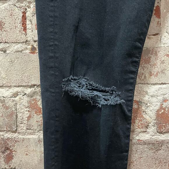 Mother The Looker Ankle Fray Jeans in Guilty As Sin Size 27 - Picture 4 of 12